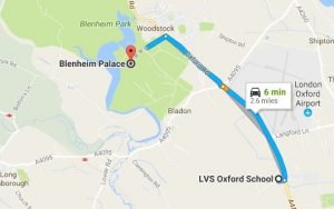 LSV Oxford School map