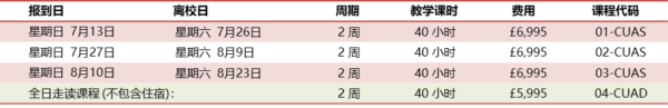 剑桥大学学术夏令营