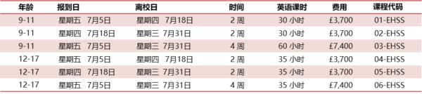 哈罗公学夏令营