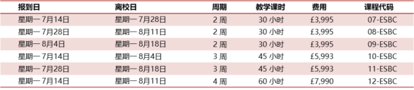 牛津学术夏令营