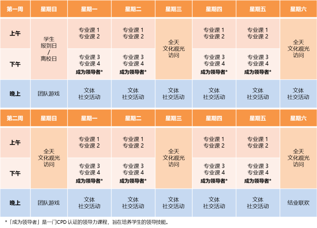 英国GCSE/A-Level夏令营