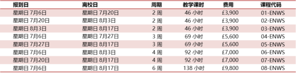 惠特吉夫特英语夏令营